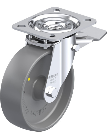 L-PO 125G-ST-ELS antistatinis ratukas su stabdžiais