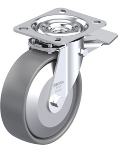 Antistatinis pasukamas ratukas su stabdžiais L-PO