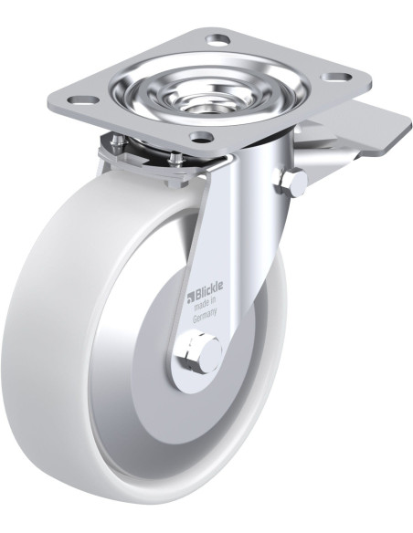 Pasukamas ratukas su stabdžiais L-PO 125G-ST-FA