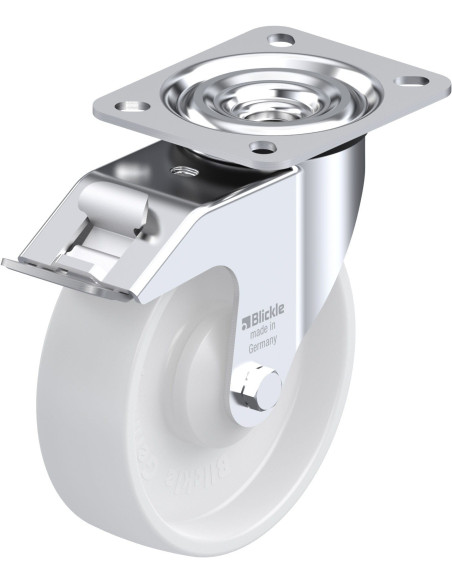 L-PO 125KA-FI pasukamas ratukas su stabdžiais