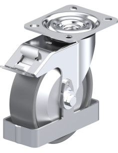 L-PO 125KA-FI-ELS-FA-FS antistatinis pasukamas ratukas su