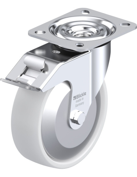 L-PO 125KA-FI-FA pasukamas ratukas su stabdžiais