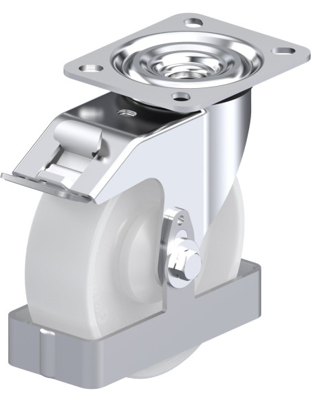 L-PO 125KA-FI-FS pasukamas ratukas su stabdžiais