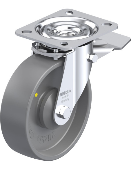 L-PO 125KA-ST-ELS antistatinis pasukamas ratukas su