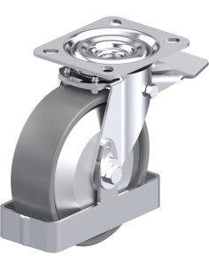 L-PO 125KA-ST-ELS-FA-FS antistatinis pasukamas ratukas su