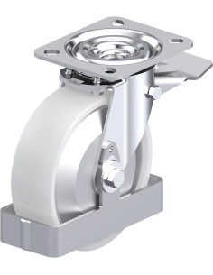 L-PO 125KA-ST-FA-FS pasukamas ratukas su stabdžiais