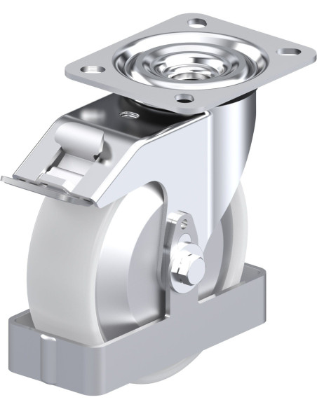 L-PO 125XR-FI-FA-FS - 125 mm sintetinis pasukamas ratukas