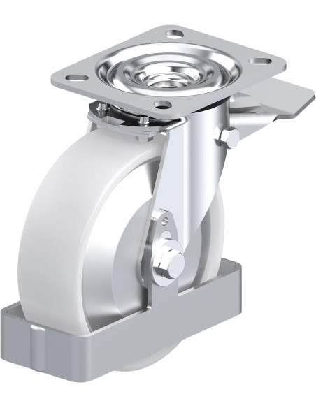 L-PO 125XR-ST-FA-FS pasukamas ratukas su stabdžiais