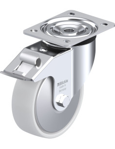 L-PO 150G-FI-FA pasukamas ratukas su stabdžiais, 150 mm