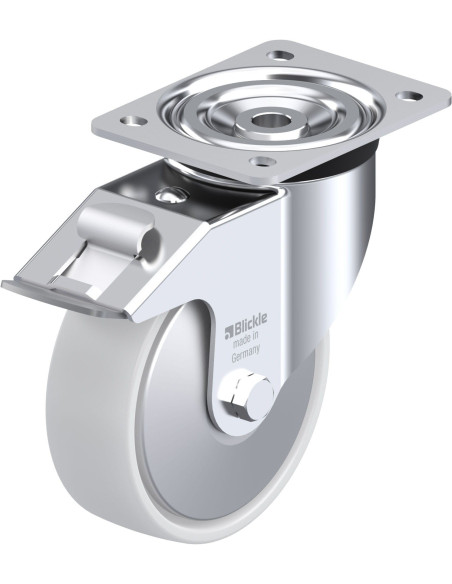 L-PO 150G-FI-FA pasukamas ratukas su stabdžiais, 150 mm