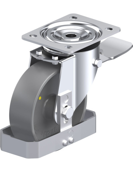 L-PO 150G-ST-ELS-FS antistatinis ratukas su stabdžiais