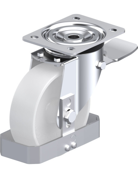 L-PO 150G-ST-FS pasukamas ratukas su stabdžiais