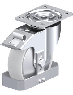 L-PO 150R-FI-FA-FS pasukamas ratukas su stabdžiais