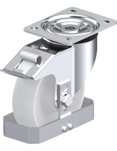 L-PO 150XR-FI-FS pasukamas ratukas su stabdžiais