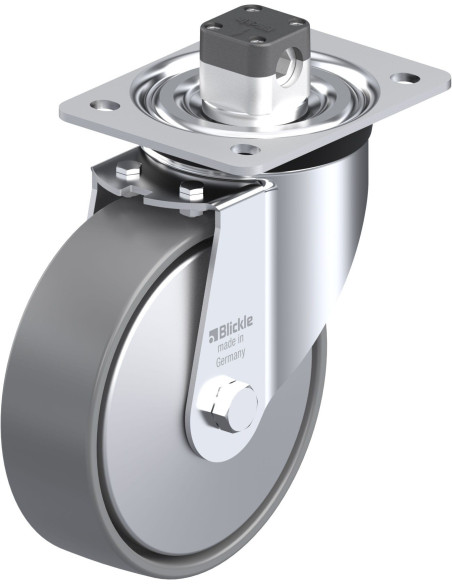 L-PO 160G-CS11-ELS-FA antistatinis ratukas su stabdžiais