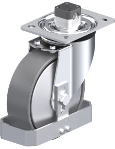 L-PO 160G-CS11-ELS-FA-FS antistatinis ratukas su stabdžiais