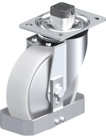 L-PO 160G-CS11-FA-FS - pasukamas ratukas su stabdžiais