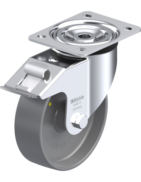 L-PO 160G-FI-ELS antistatinis ratukas su stabdžiais