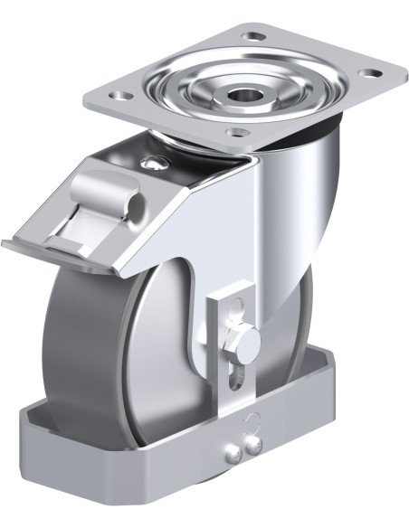 L-PO 160G-FI-ELS-FA-FS antistatinis ratukas su stabdžiais