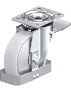 L-PO 160G-ST-FA-FS pasukamas ratukas su stabdžiais