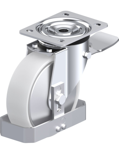 L-PO 160G-ST-FA-FS pasukamas ratukas su stabdžiais