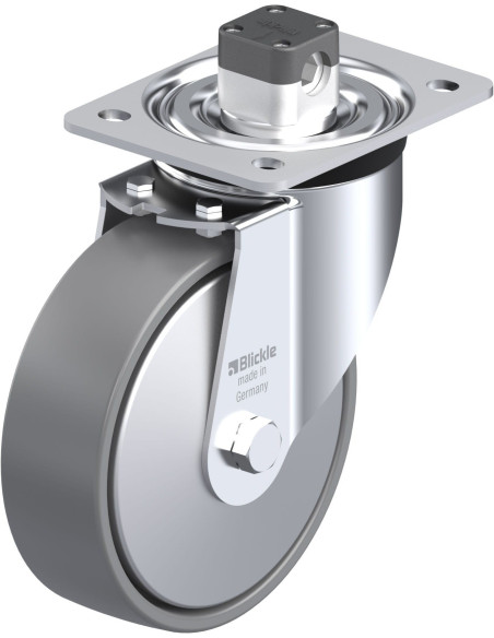 L-PO 160K-CS11-ELS-FA antistatinis ratukas su stabdžiais