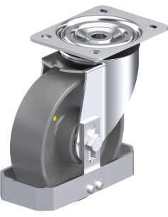 L-PO 160K-ELS-FS antistatinis pasukamas ratukas 160 mm