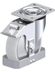 L-PO 160K-FI-FA-FS pasukamas ratukas su stabdžiais