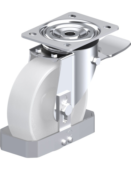 L-PO 160R-ST-FS pasukamas ratukas su stabdžiais