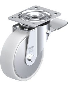 Pasukamas ratukas su stabdžiais L-PO 160XR-ST-FA