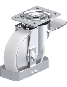 L-PO 160XR-ST-FA-FS pasukamas ratukas su stabdžiais