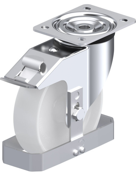 L-PO 175G-FI-FS pasukamas ratukas su stabdžiais