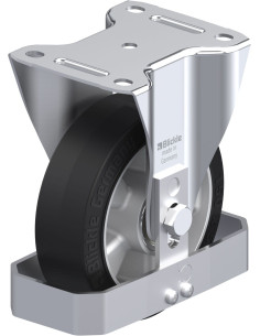 B-ALEV 150K-FS fiksuotas ratukas dengtas guma