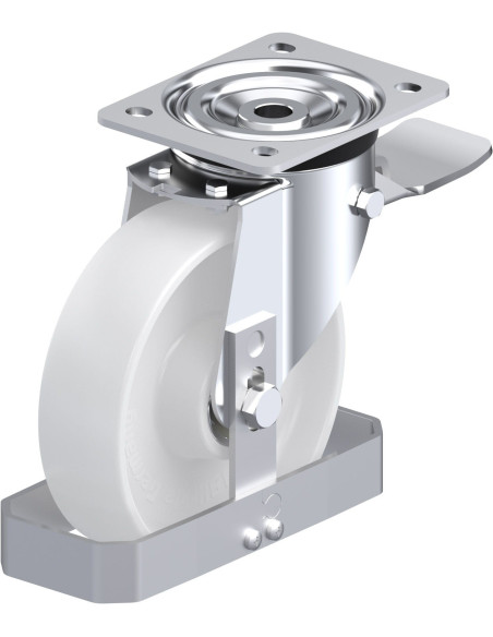 L-PO 175K-ST-FS pasukamas ratukas su stabdžiais