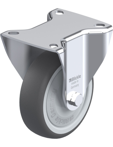 B-PATH 100KF poliuretano fiksuotas ratukas