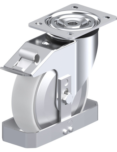 L-PO 175R-FI-FA-FS pasukamas ratukas su stabdžiais