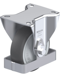 B-PATH 100KF-FS poliuretano fiksuotas ratukas 100 mm