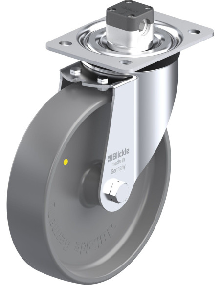 Antistatinis pasukamas ratukas su stabdžiais L-PO