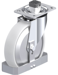 L-PO 200G-CS11-FA-FS - 200 mm sintetinis ratukas su