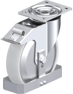 L-PO 200G-FI-FA-FS pasukamas ratukas su stabdžiais