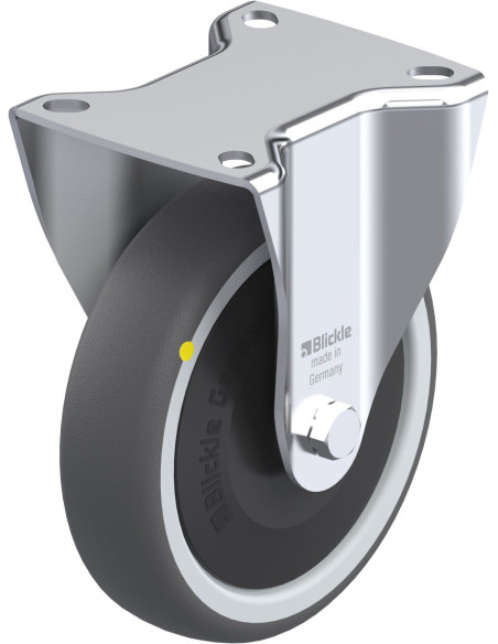 B-PATH 125KF-ELS - antistatinis poliuretaninis ratukas 125