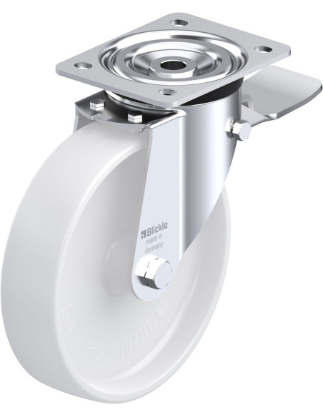 L-PO 200G-ST pasukamas ratukas su stabdžiais