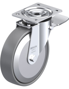 Antistatinis pasukamas ratukas su stabdžiais L-PO