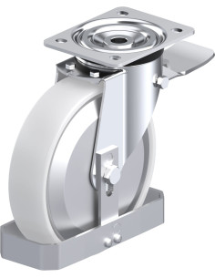 L-PO 200G-ST-FA-FS pasukamas ratukas su stabdžiais