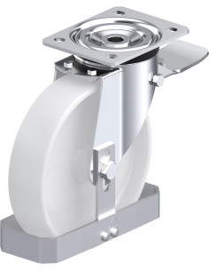 L-PO 200G-ST-FS pasukamas ratukas su stabdžiais