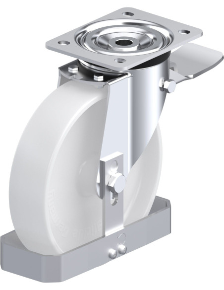 L-PO 200G-ST-FS pasukamas ratukas su stabdžiais