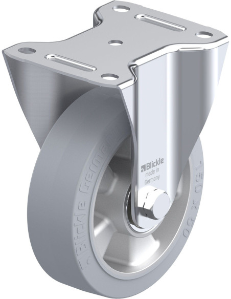 B-ALEV 150K-SG fiksuotas ratukas dengtas guma