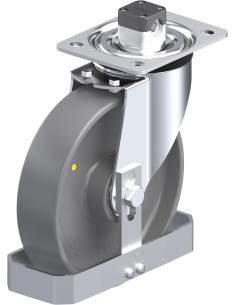 L-PO 200K-CS11-ELS-FS antistatinis ratukas su stabdžiais