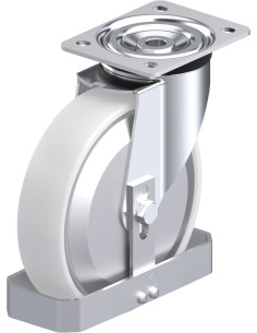 L-PO 200K-FA-FS sintetinis pasukamas ratukas 200 mm