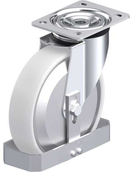 L-PO 200K-FA-FS sintetinis pasukamas ratukas 200 mm